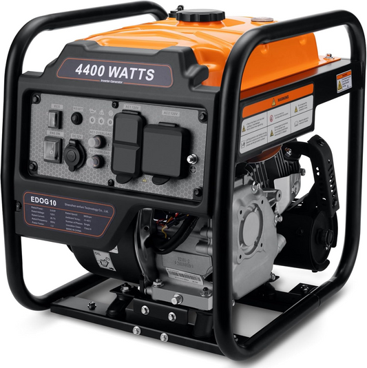 4400W Portable Inverter Generator Gas Powered