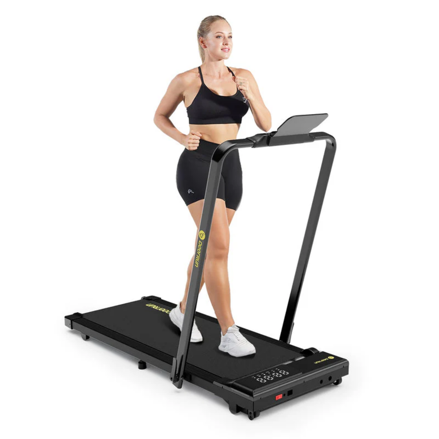 A5 Pro Smart 2-in-1 Folding Treadmill – Compact Walking Pad for Home & Office