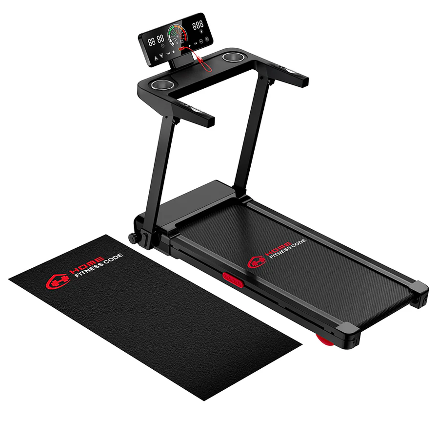 Folding Treadmill Q8 Pro, 1-14KM/H, 20% Auto Incline and Touch Control