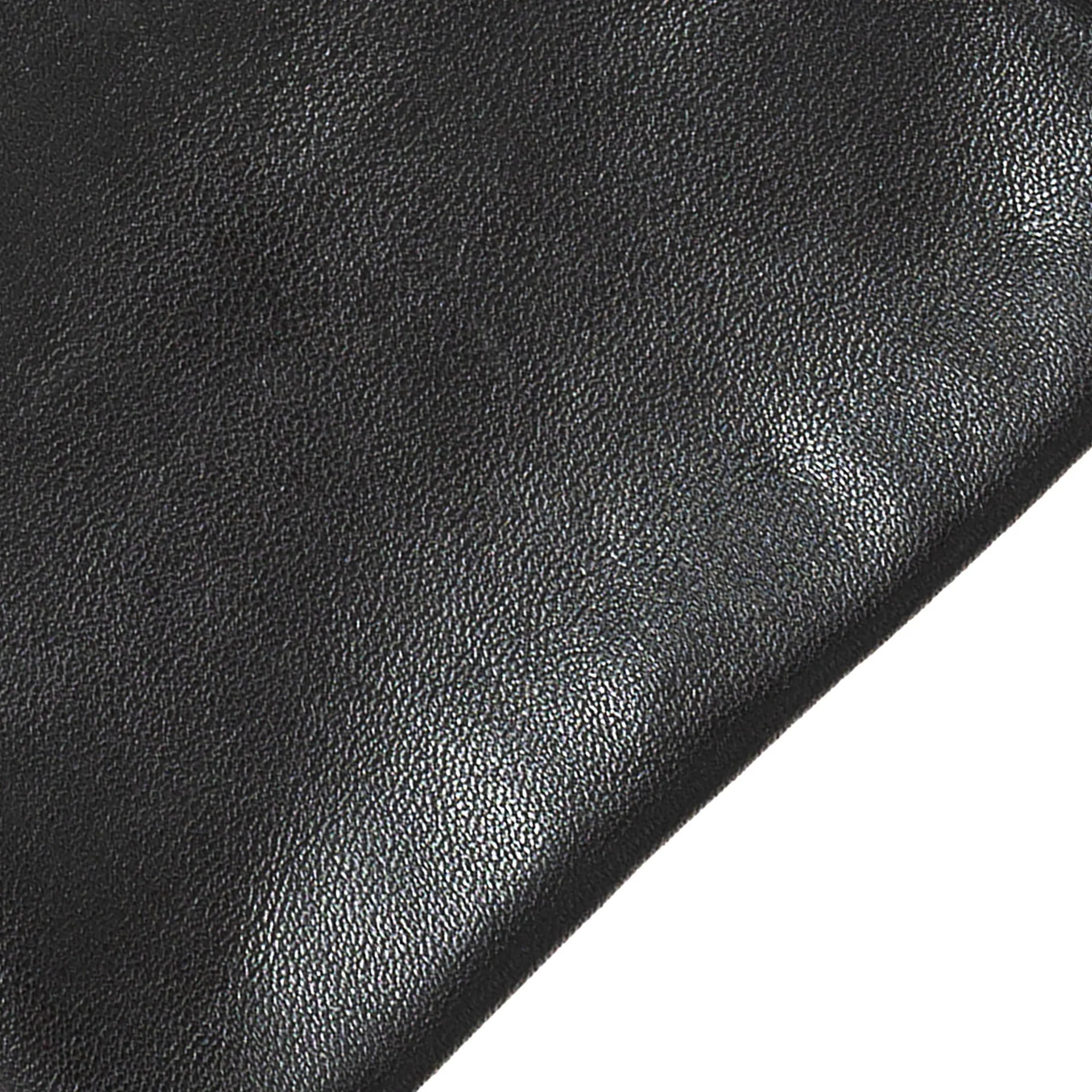 Black Women’s Leather Gloves with Touchscreen Capability and Cashmere Lining